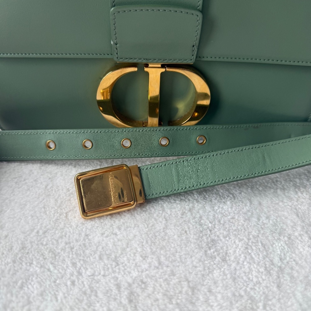 Christian Dior 30 Montaigne Bag in unique beautiful Green - Picture 8 of 9
